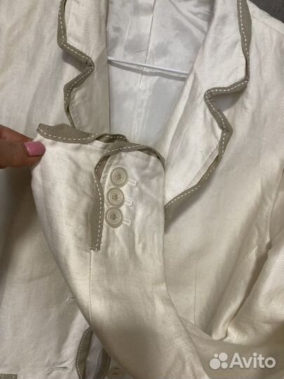 Пиджак женский 50 лен 44 р