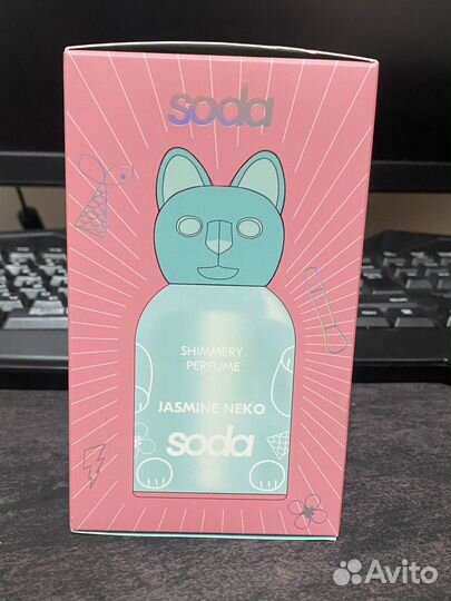 Туалетная вода soda jasmine neko shimmery perfume