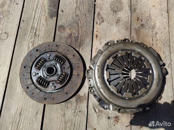 Сцепление,корзина и диск, Hyundai Grace