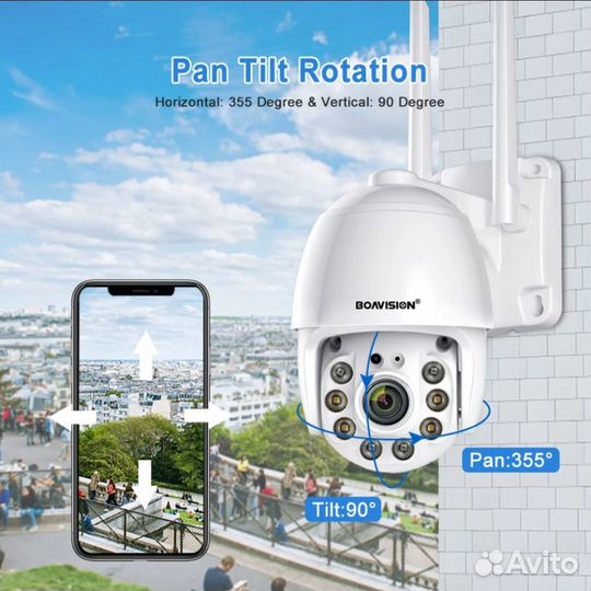 Камера видеонаблюдения wifi Boavision