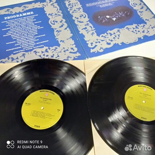 THE association- live 2LP USA