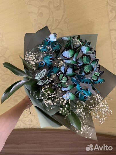 Букеты из бабочек на заказ