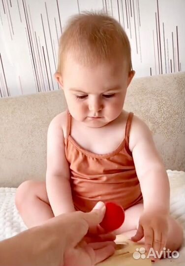 Деревянная развивающая игрушка по Монтессори