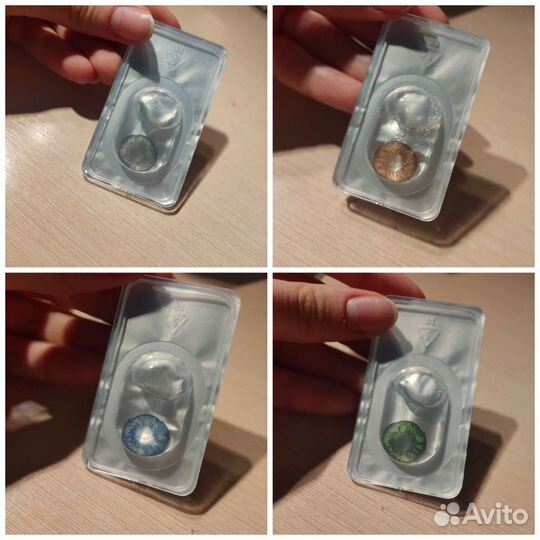 Линзы контактные цветные