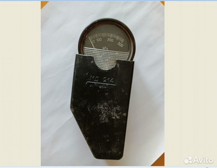 Манометр шинный мд 214 + футляр СССР