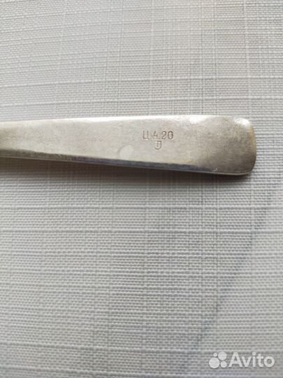 Мельхиоровые ложки чайные