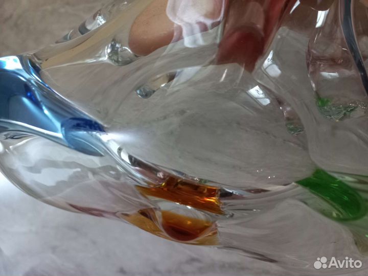 Пепельница вазочка Чехословакия