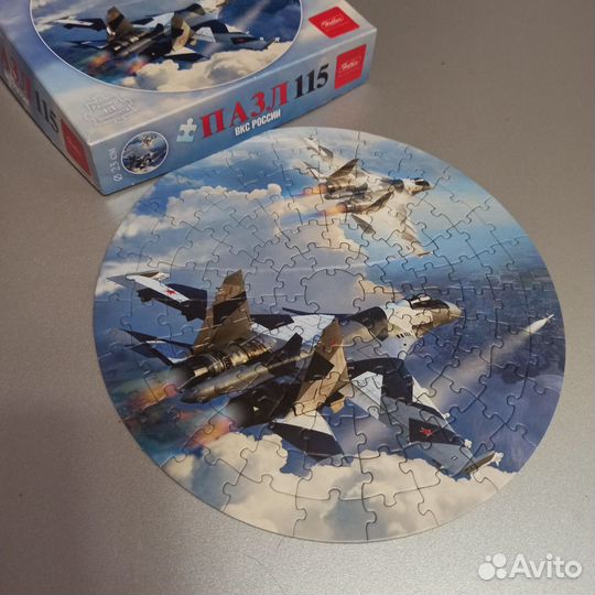 Пазл круглый, 115 деталей