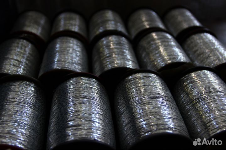 Метанитовые нитки в бобинах