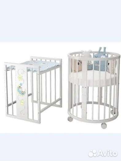 Детская кроватка трансформер 8 в 1