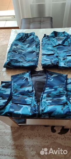Новый Костюм камуфляжный летний с желеткой
