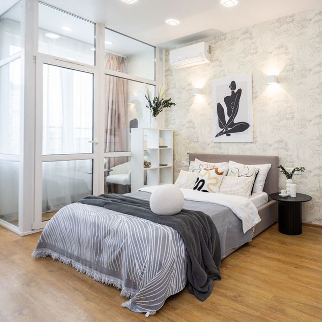 Квартира-студия, 26 м², 1 кровать