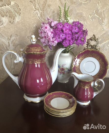 Предметы чайного сервиза Райхенбах