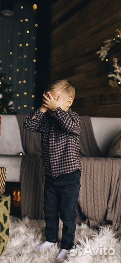 Рубашка zara 3-4 года 104 см