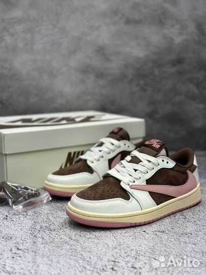 Кроссовки Nike Air Jordan 1 Low x travis scott