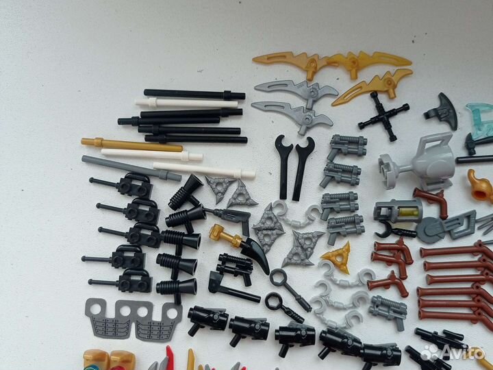 Lego Аксессуары, инструменты, оружие и др