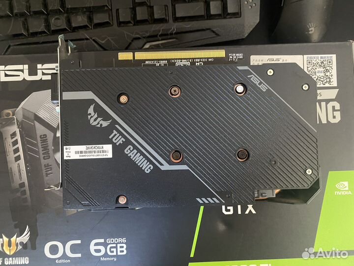 Видеокарта gtx 1660 ti
