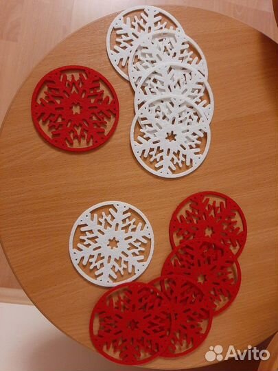 Набор подставок под стаканы,бокалы