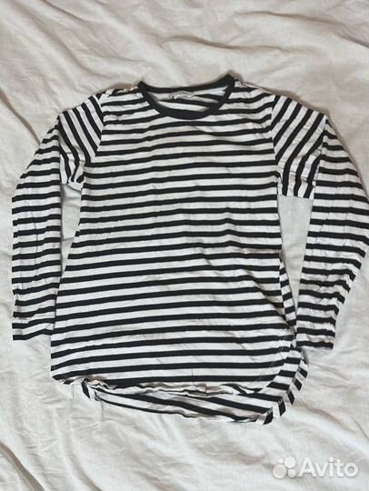 Лонгслив в полоску