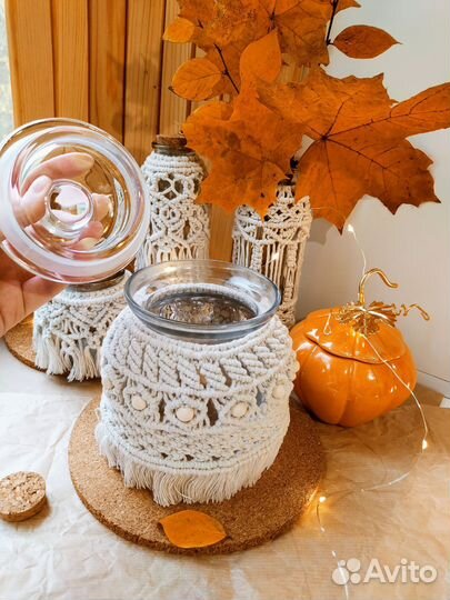 Вазочки, баночки, подсвечники