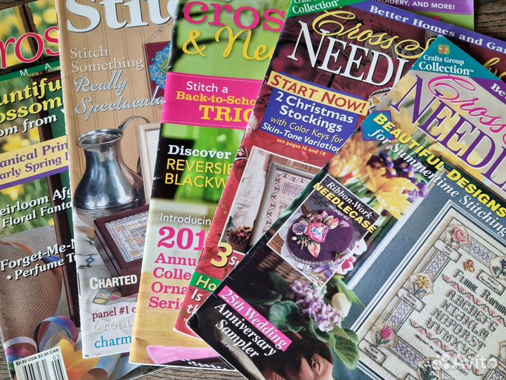 Журналы вышивка крестом США, Великобритания