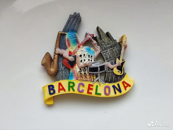 Магниты на холодильник из разных стран Испания