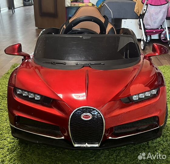 Детский электромобиль bugatti бу