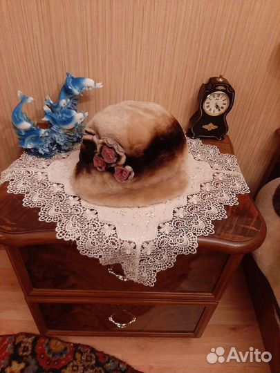 Шапка мутоновая и шуба