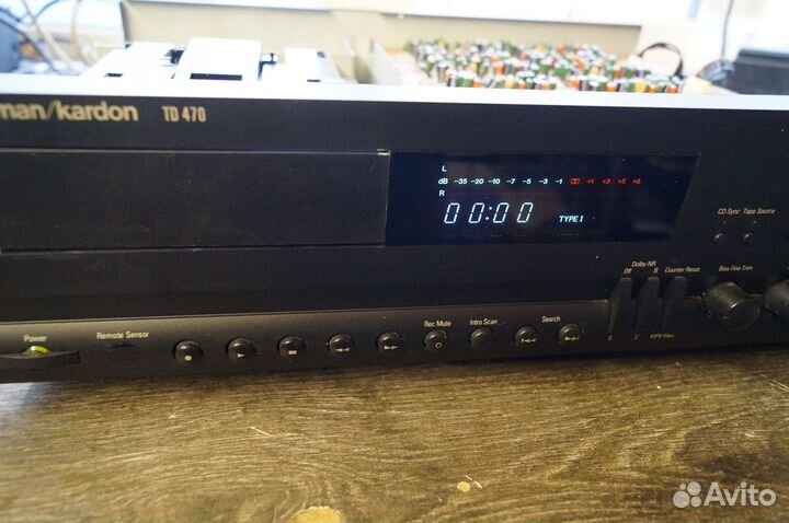 Кассетная дека harman kardon - TD470 (донор)