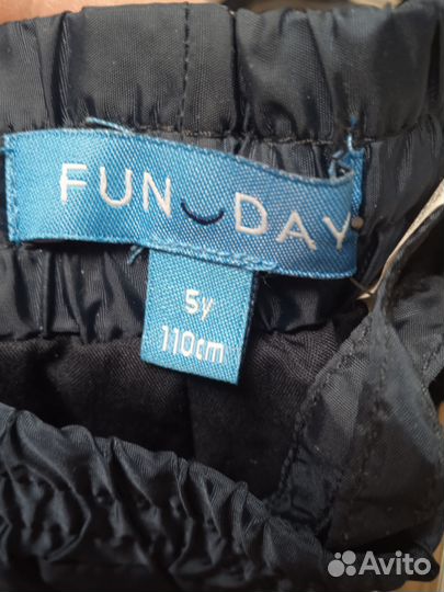 Брюки демисезонные р. 110 fun day