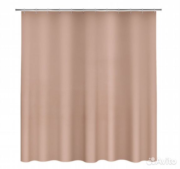 Штора для ванной Элит 1800х1800 мм полиэстер бежев