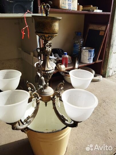 Люстра 5 рожковая