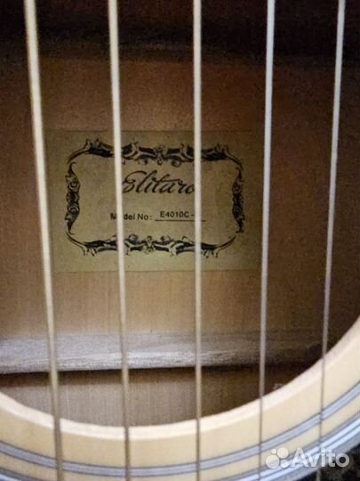 Гитара акустическая Elitaro E4010C