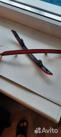 Катафоты заднего бампера VW polо