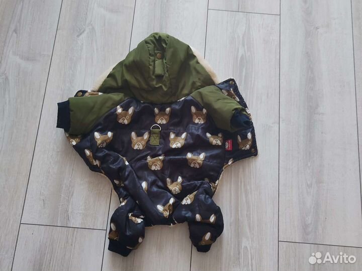 Тёплый комбинезон для собак