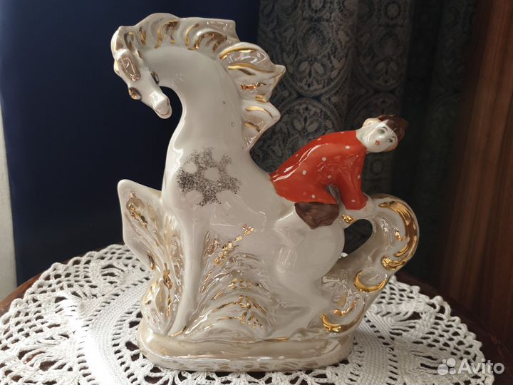 Статуэтка фарфор СССР Конёк горбунок