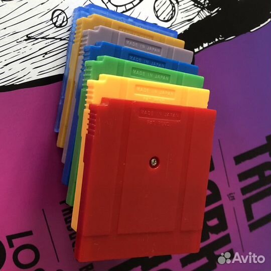 Game Boy Pokemon картриджи Покемоны