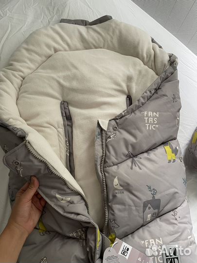 Конверт в коляску зимний Leokid