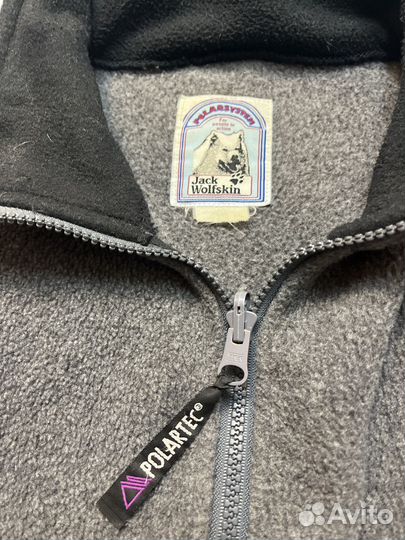 Флисовая кофта Jack Wolfskin polartec винтаж