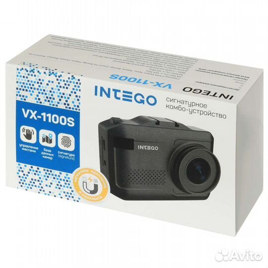 Регистратор-радар детектор VX-1100S (Комбо),сигнат