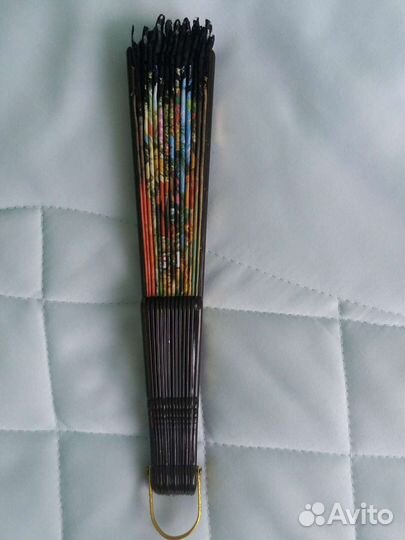 Веер новый с кружевом для фламенко