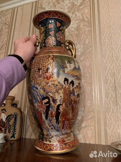 Ваза напольная в Японском стиле