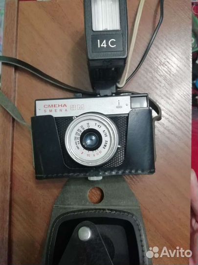 Плёночный фотоаппарат ломо смена 8М