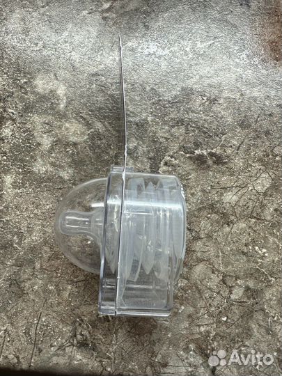 Соска 6+ для бутылки avent natural