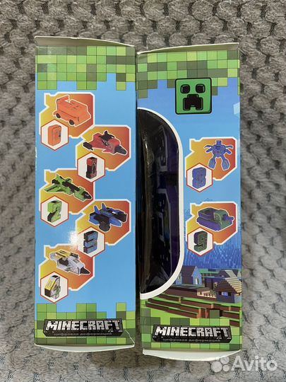 Цифры-трансформеры майнкрафт