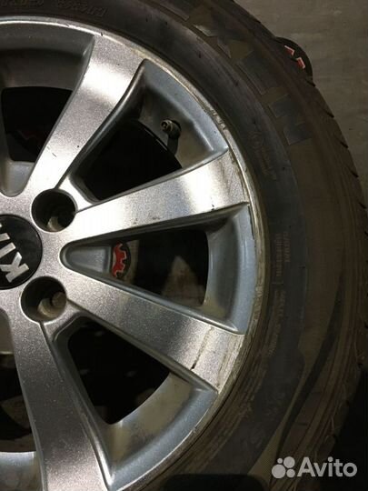 R15 Achilles 122 185/65, PCD 4x100 DIA 54.1