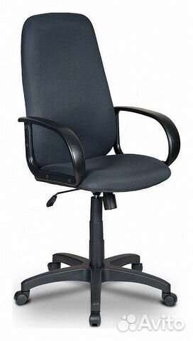 Кресло компьютерное Бюрократ Ch-808axsn серое