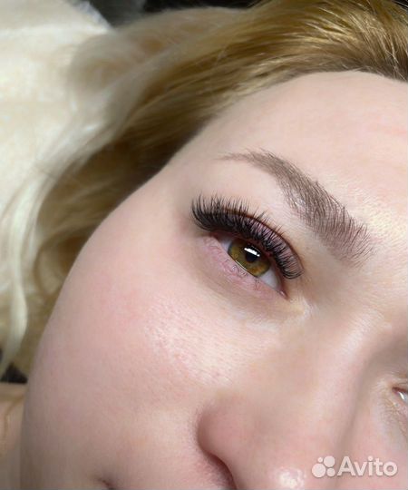 Наращивание ресниц на дому