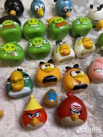 Angry birds игрушки фигурки
