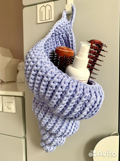 Корзинка вязаная